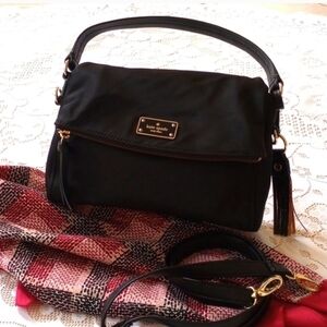 Kate Spade Black Nylon Bag